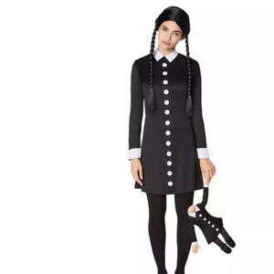 Wednesday Adaams Adult Small Costume